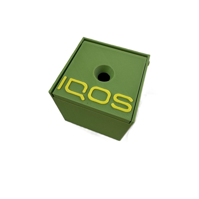 Posa stick IQOS Plastica Verde Giallo
